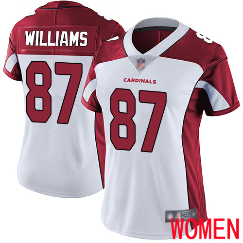 Arizona Cardinals Limited White Women Maxx Williams Road Jersey NFL Football 87 Vapor Untouchable